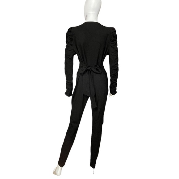 Black Deep V Ruched Sleeve Bodysuit
New - Picture 5 of 7